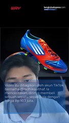 Seorang pria protes ke pihak bea cukai usai dikenakan pajak barang masuk sebesar Rp. 30 juta