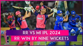 RR vs MI IPL 2024 Stat Highlights: Rajasthan Royals Secure Dominant Victory