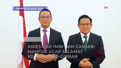 [FULL] Pernyataan Lengkap Anies-Cak Imin dan Ganjar-Mahfud Ucap Selamat ke Prabowo-Gibran