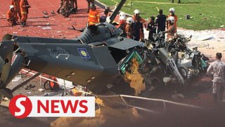 Lumut copter collision: No survivors, says Ministry