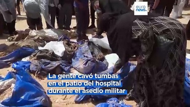 Suben a 283 los cadáveres hallados en una fosa común en Jan Yunis en Gaza