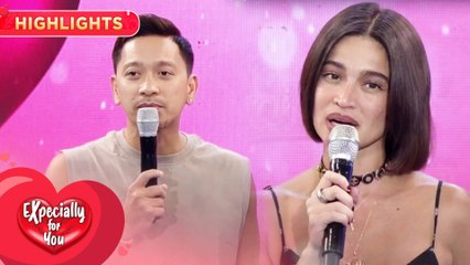 Jhong laughs at Anne while she is speaking | EXpecially For You