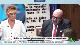 Cristina Pardo no le pasa ni media a Koldo García y le dice bien claro dónde meterse su prepotencia