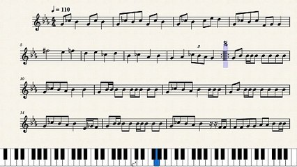 النوتة الموسيقية ,,رائعة عبد الوهاب الوطنية,,,طول ما املى معايا وفى ايديا سلاح,,تدوين ماهر الغمرى