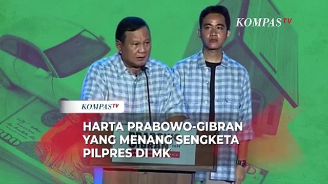 Menang Sengketa Pilpres di MK, Segini Harta Prabowo dan Gibran dari LHKPN KPK
