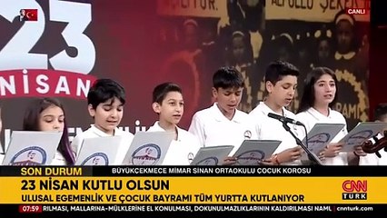 CNN TÜRK'te 23 Nisan sürprizi