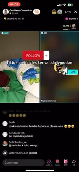 NYAKWAR SINGS A LULLABY TO GEOFFREY COMEDIAN PART 2