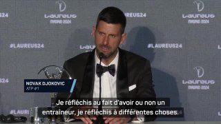 ATP - Djokovic : “Ne pas avoir d’entraîneur est aussi une option”