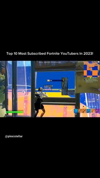 Top 10 Most Subscribed Fortnite YouTubers In 2023!