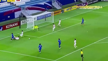 ไฮไลท์บอลชิงแชมป์เอเชีย U23 | ทีมชาติไทย-ทาจิกิสถาน