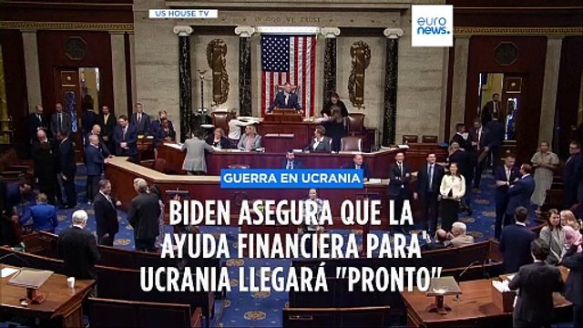 Biden promete a Zelenski que el paquete de ayuda militar y financiera para Ucrania llegará pronto