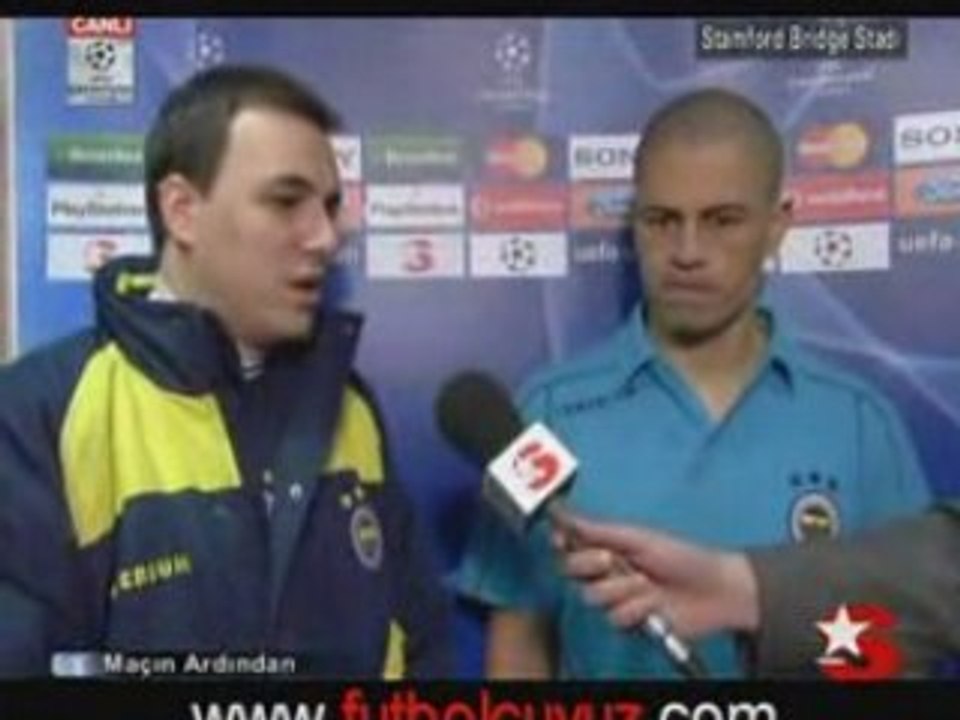 Chelsea 2 - 0 Fenerbahce Maç Sonrasi Röportajlar - Semih