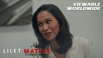 Lilet Matias, Attorney-At-Law: Ina, nagbigay ng payo sa love life ng kanyang anak! (Episode 35)