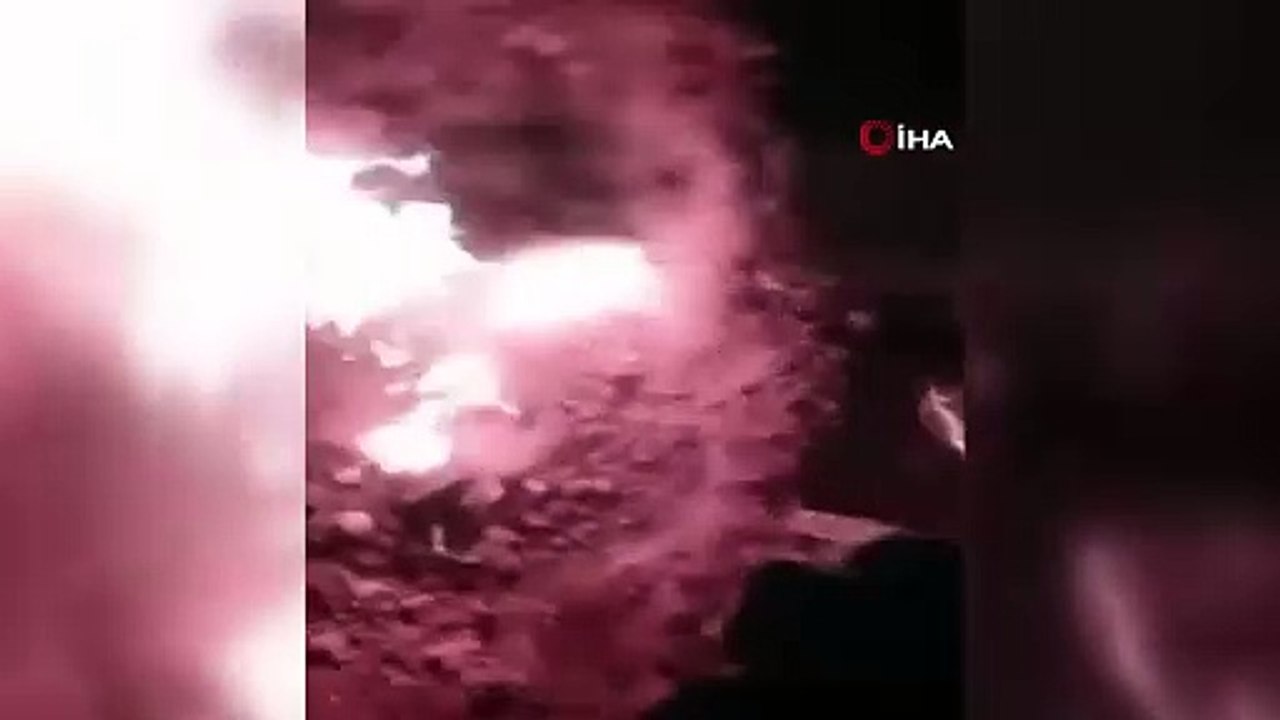 Korkunç olay! Ölen kişinin mezarını açıp, ateşe verdi