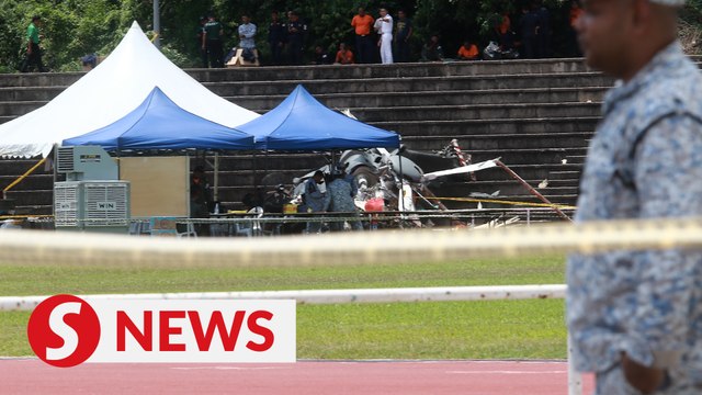 Lumut copter collision: All bodies of 10 victims extracted from wreckage