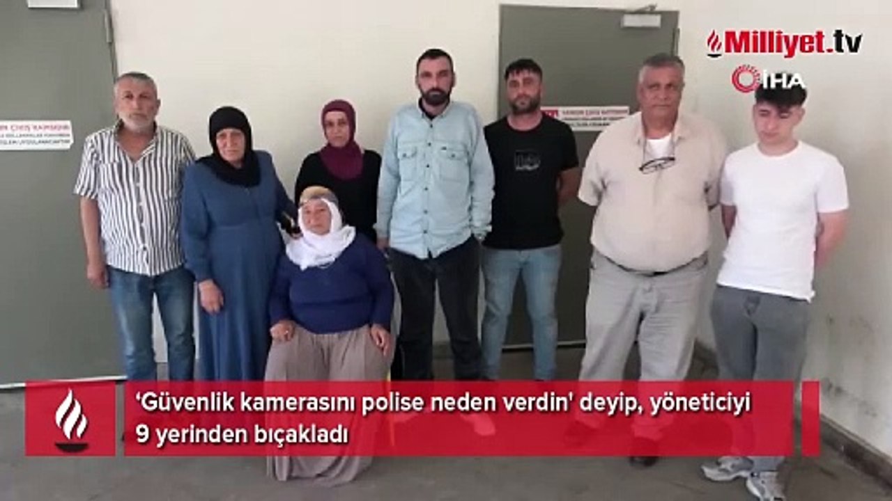 Gerçek güvenlik kamerası kaydıyla ortaya çıktı: Oğlumun kanı içine aktı