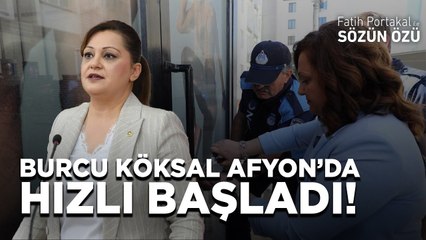 BURCU KÖKSAL AFYON’DA HIZLI BAŞLADI! SUR BELEDİYESİ OLAYI KURGU MU?