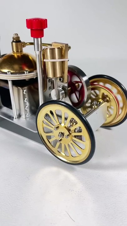 Antique Steam Car Model - EngineDIY @enginediy @steamengine ...
