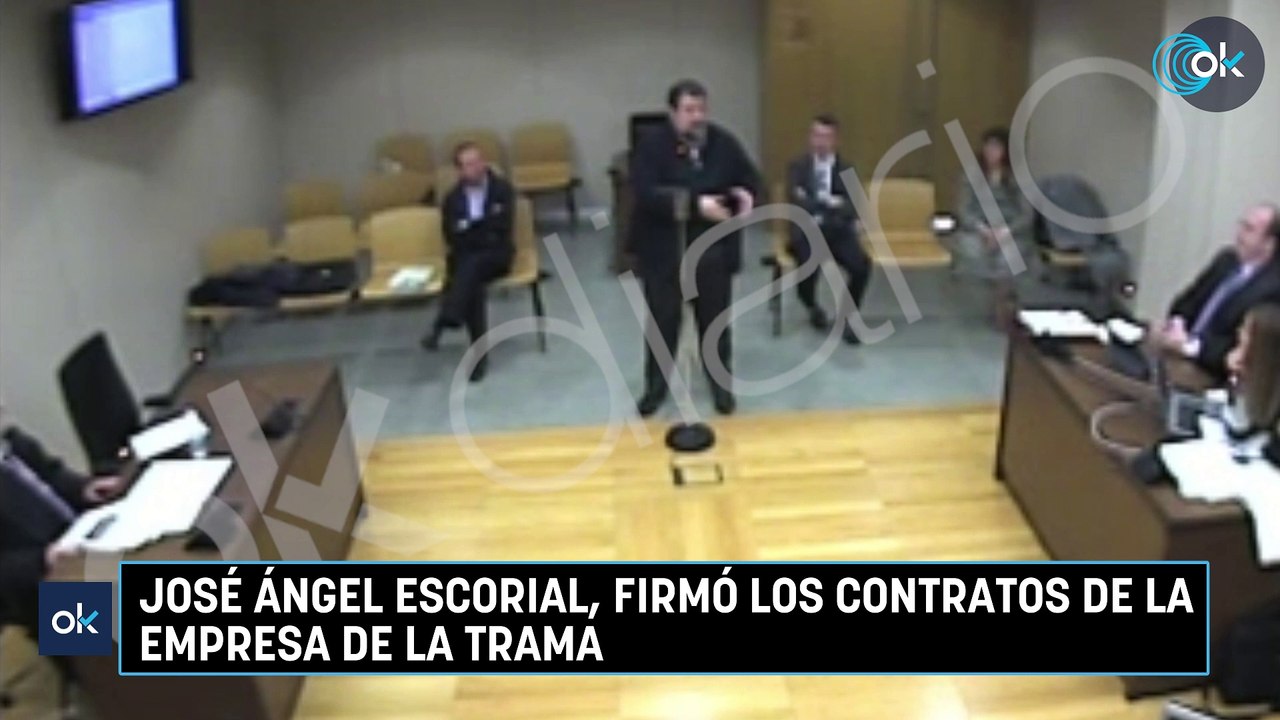 José Ángel Escorial, firmó los contratos de la empresa de la trama