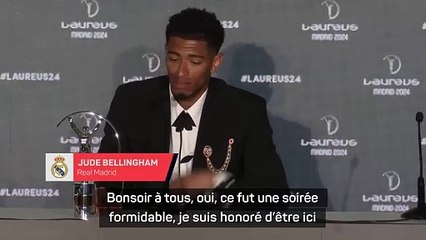 Man City, le Clásico, le trophée Laureus... Bellingham : “Quelques jours de folie”
