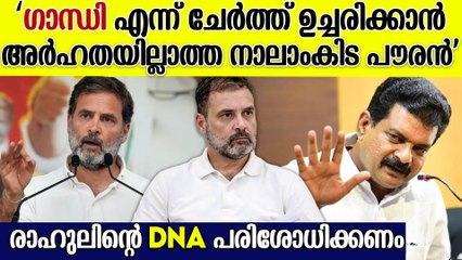 രാഹുല്‌ ഗാന്ധിക്കെതിരെ വ്യക്തി അധിക്ഷേപവുമായി P.V അൻവൻ; ന്യായീകരിച്ച് മുഖ്യമന്ത്രി
