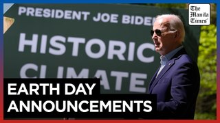 Biden marks Earth Day by announcing $7B in federal solar power grants