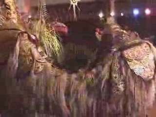 Balinese Lion Hero vs. Fierce Witch Dance, Ubud, Indonesia