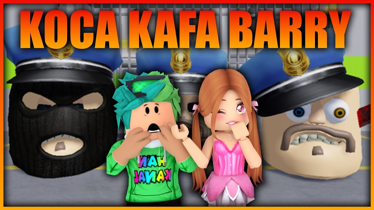 KOCA KAFALI BARRY KAÇIŞ | ROBLOX BIG HEAD BARRY'S PRISON RUN TÜRKÇE | HAN KANAL KÜBRA NİSA