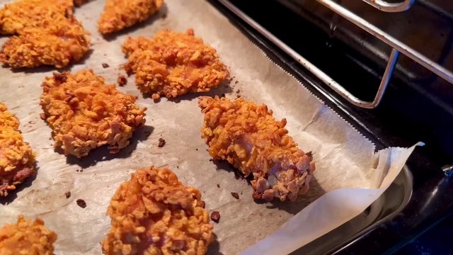 KIZARTMA YAPMADAN BU NASIL ÇITIRTIII ❗️Fırında Kfc Tavuk Tarifi Çıtır Tavuk - Çiçekintarifleri