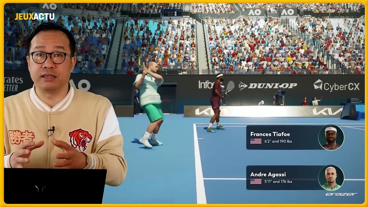 J'ai poncé Top Spin 2K25 : Gameplay 4K, Nouveautés, Roster, je vous dis TOUT !