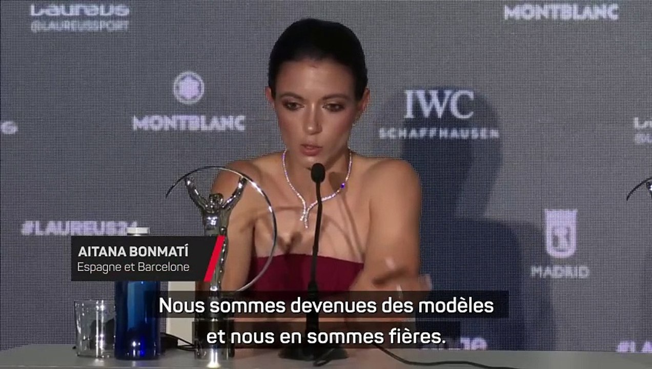 Bonmatí fière d’être un modèle pour les filles comme pour les garçons
