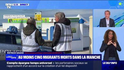Wimereux: au moins cinq migrants sont morts dans la Manche dont un enfant
