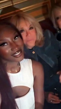 Aya Nakamura en compagnie de Brigitte Macron : la vidéo improbable !