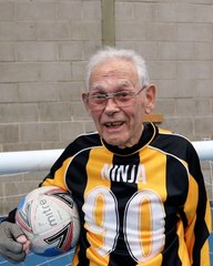 Meet Britain's oldest striker AGED 90