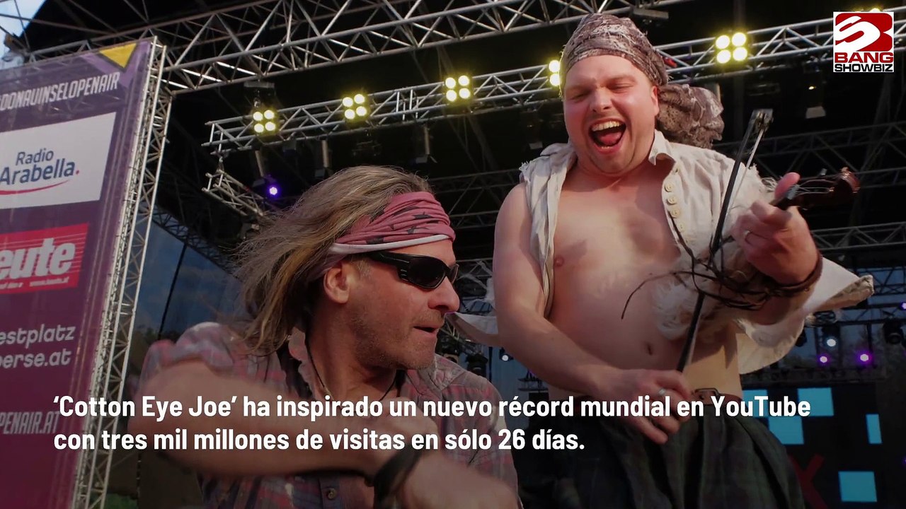 Cotton Eye Joe ayuda a Rednex a batir su récord en YouTube