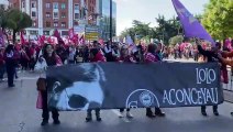 Vídeo | Manifestación en León contra los actos de la Junta en León