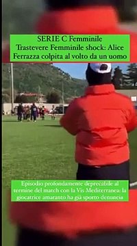 L'aggressione al termine della partita Vis Mediterranea-Trastevere