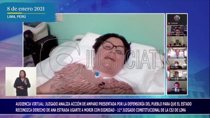 Ana Estrada se convierte en la primera mujer peruana en recibir la eutanasia