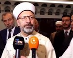 Diyanet İşleri Başkanı Erbaş, Arapça soruya Türkçe çeviri istedi