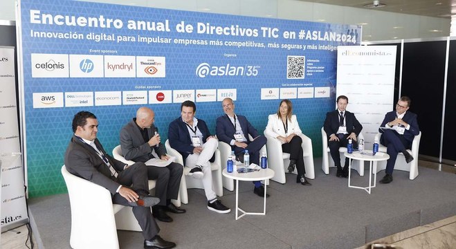 Congreso ASLAN: Mesa Liderando la digitalización en compañías del IBEX35 - Los negocios solo adoptan un 5% de toda la tecnología