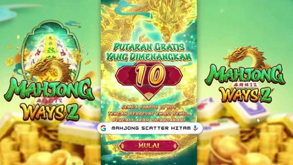 Situs Slot Mahjong Scatter Hitam Modal Recehan Tembus Jutaan