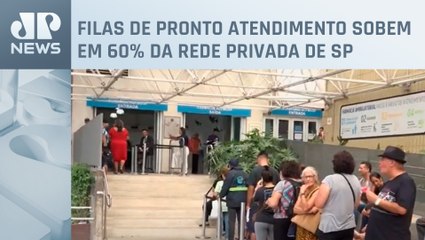 Casos de dengue e doenças respiratórias lotam hospitais em São Paulo