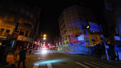 Taïwan frappée par des dizaines de séismes, qui n'ont fait aucune victime