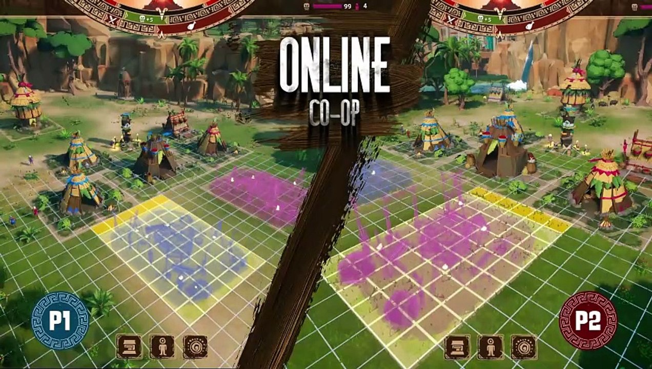 In The Whims of the Gods müsst ihr stets die Katastrophe eines Vulkanausbruchs verhindern