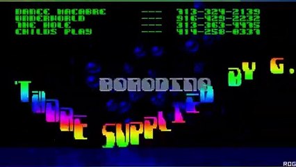 Amiga Cracktro - Borodino by Vision Factory and The Company