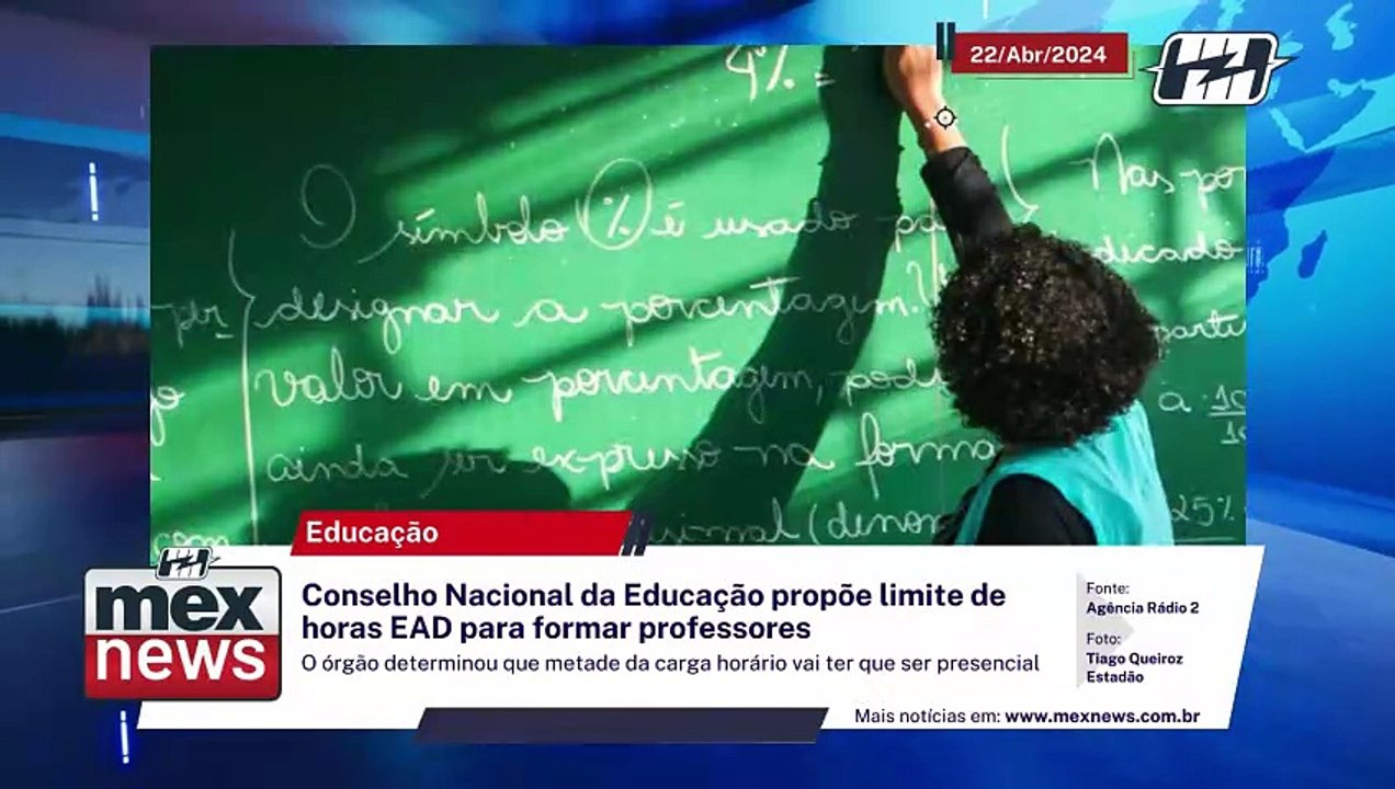 Conselho Nacional da Educação propõe limite de horas EAD para formar professores