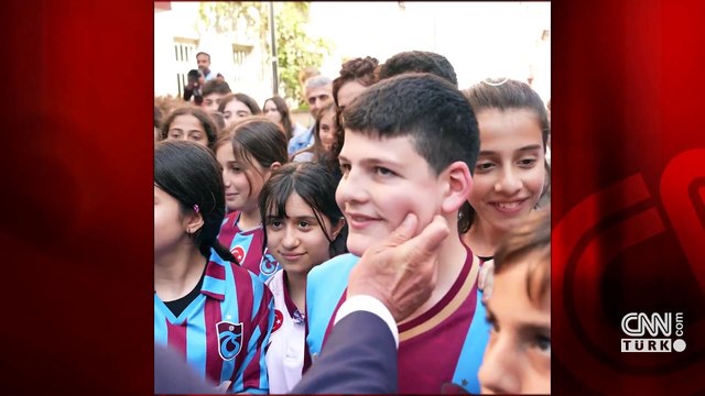 Trabzonspor Teknik Direktörü Abdullah Avcı'dan 23 Nisan ziyareti