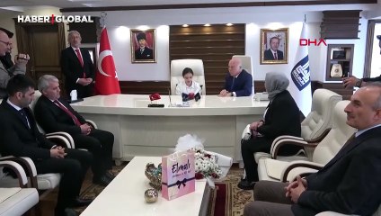 Erzurum'un minik başkanından dikkat çeken talimat: Toplayın