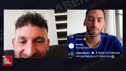 Hakan Çalhanoğlu canlı yayında isyan etti: Boş boş konuşmasınlar