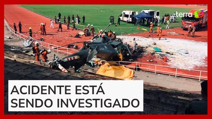 Dois helicópteros colidem no ar matando 10 pessoas na Malásia